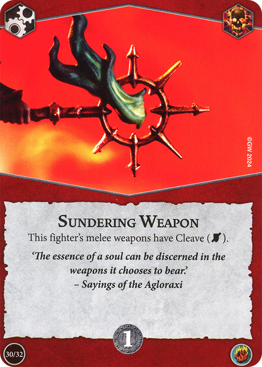 Sundering Weapon
